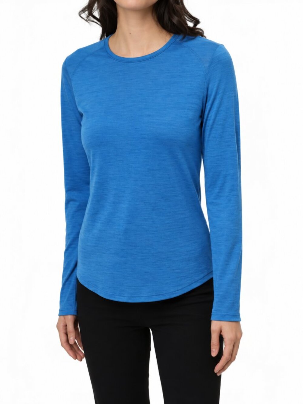 CLOUDVEIL 100% Merino Wool Base Layer Top Grey Large Shirt Long Sleeve Gorpcore
